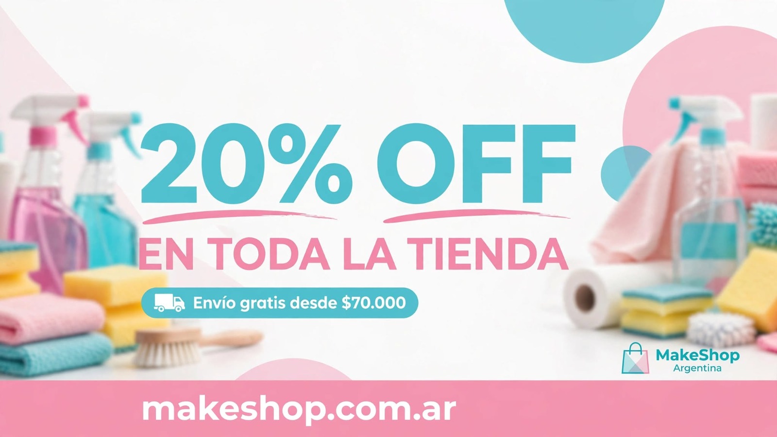 MakeShop 20% off